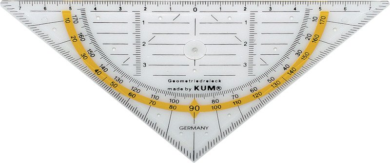 Kum Geo-Dreieck 16cm Farbring Pic1