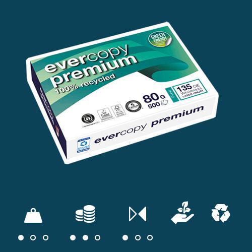 Evercopy Premium Universalpapier Recycling im Ofrex Onlineshop