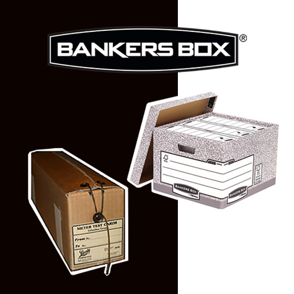 Die Fellowes Bankers Box ist seit über 50 Jahren zentrales Produkt der Firma