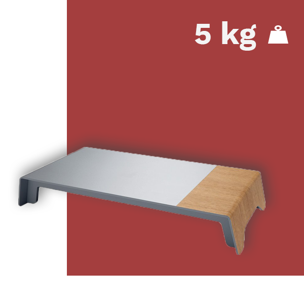 Sigel Bildschirmträger smartstyle (USB) metall/holz