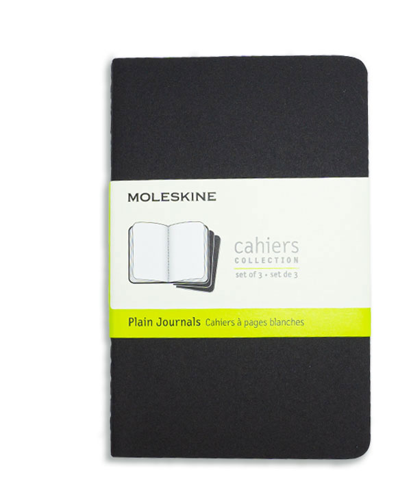 Link zu Moleskine Notzihefte Cahier Pocket A6 blanko à 64 Seiten im Ofrex Onlineshop