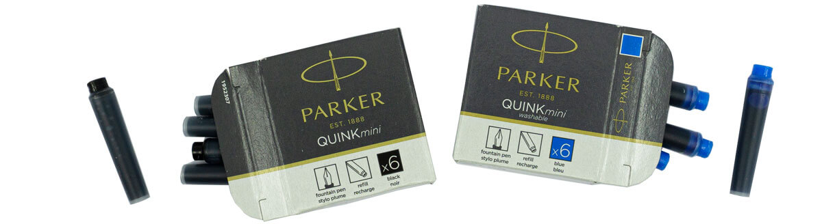 Parker Tintenpatrone Quink Mini