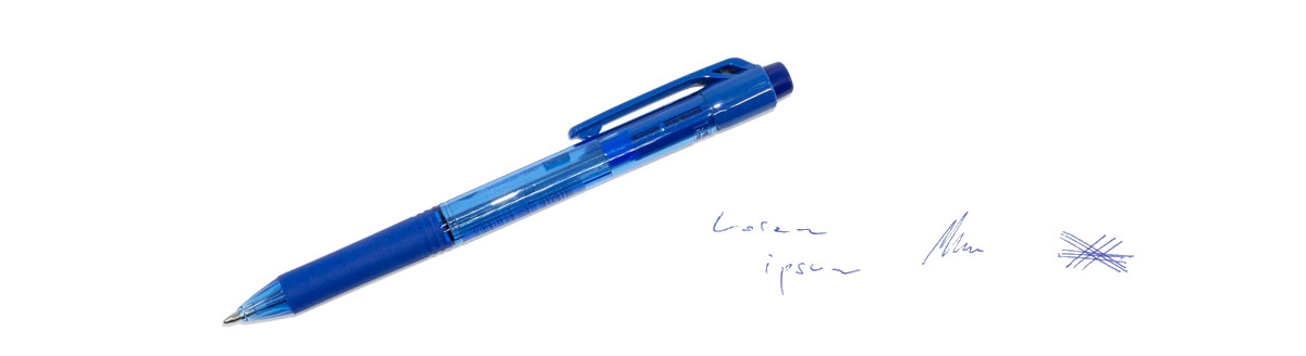 Pentel Kugelschreiber e-ball blau