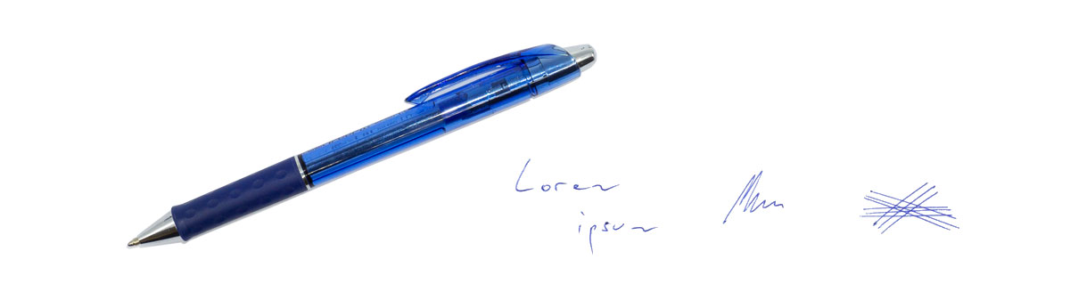 Pentel Kugelschreiber Feel-it blau