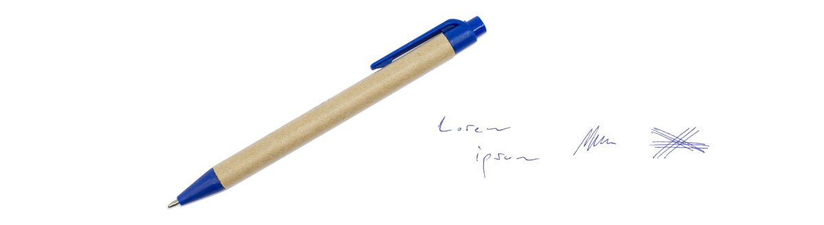 Connect Kugelschreiber recycling 0.7mm blau