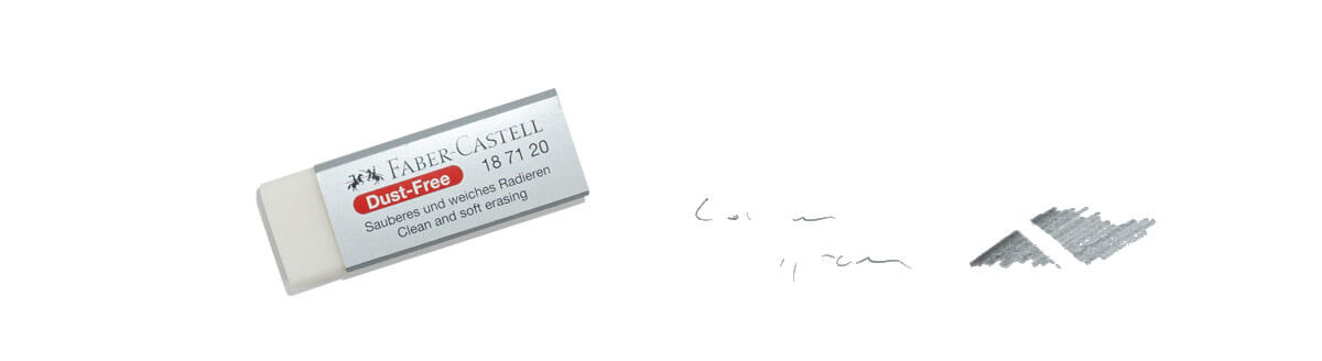 Faber Castell Radierer Dust-Free 65x10x25mm im Ofrex Onlineshop