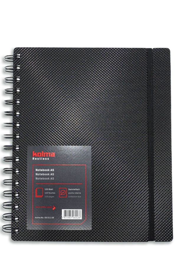 Link zu Kolma Notebook Restless A5 5mm kariert 80gr 2 Loch im Ofrex Onlineshop