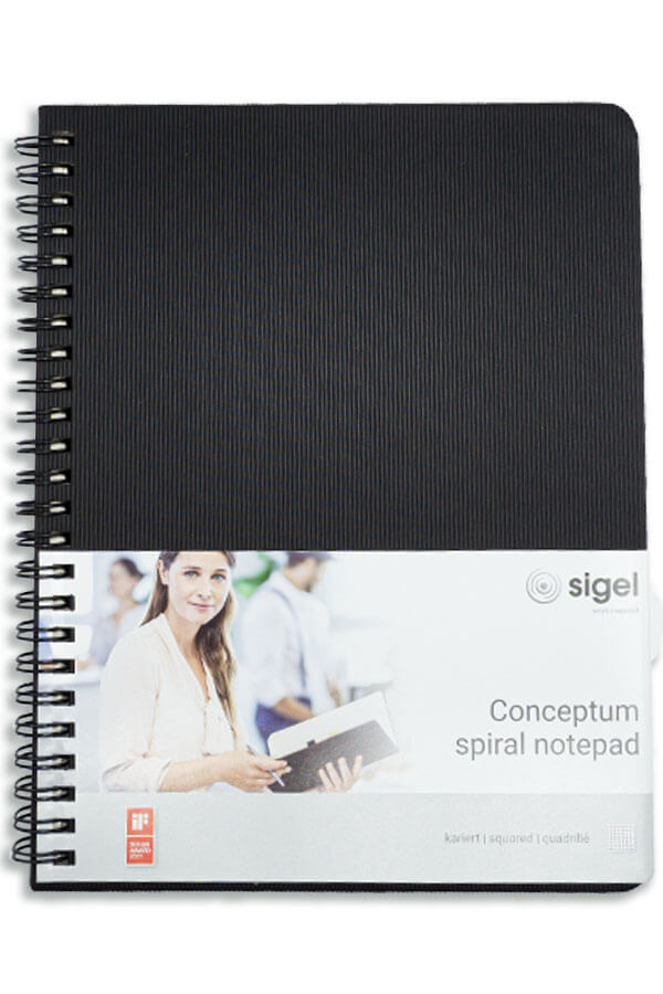 Link zu Sigel Spiralblock Conceptum Hardcover A5 kariert im Ofrex Onlineshop