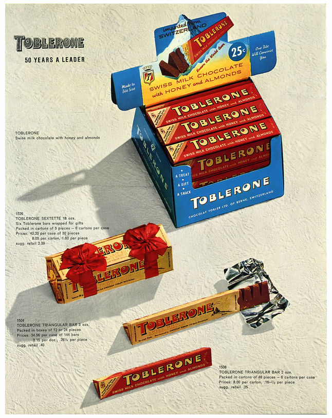 Klassische Tobleronevarianten